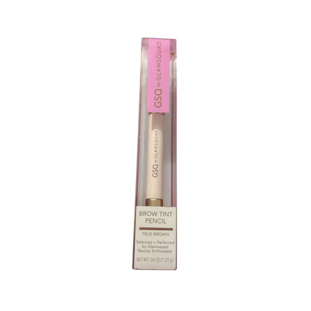 GSQ by Glamsquad Womens Brow Tint Pencil .04oz True Brown Dual Ended Natural‎